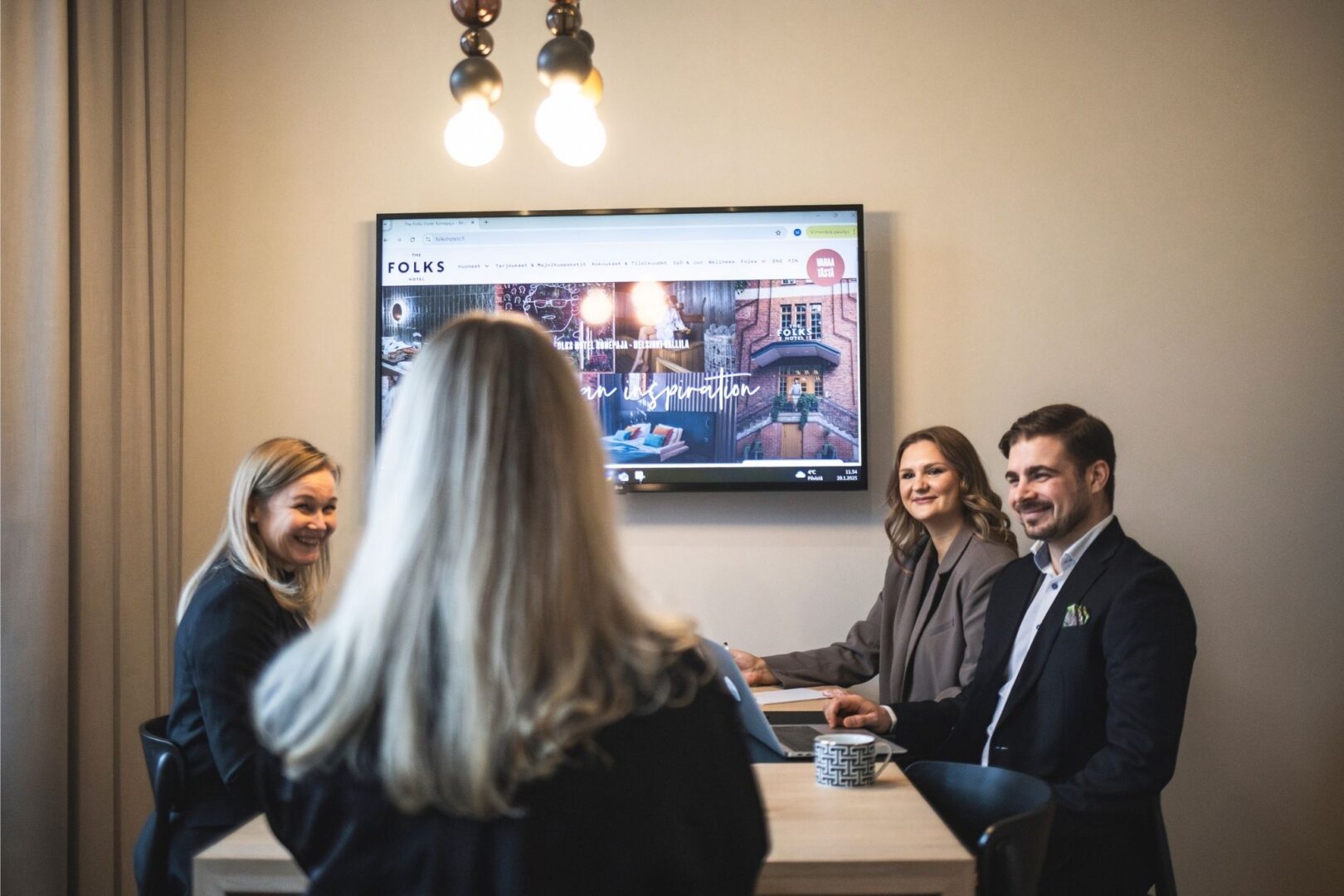 Verstas kokoustila The Folks Hotel Konepaja